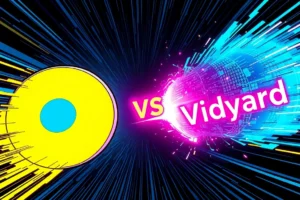 Side-by-side comparison of Loom and Vidyard screen recording interfaces
