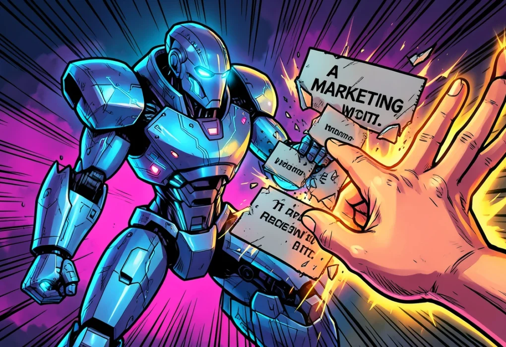 Copy.ai AI copywriting platform interface showing chat and workflow builder for marketing content