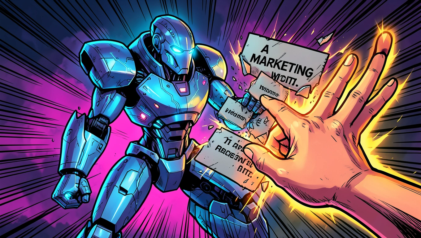 Copy.ai AI copywriting platform interface showing chat and workflow builder for marketing content